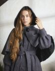 Cape wool outlander historical coat